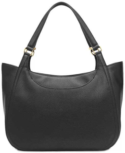 Barbara Medium Shopper Tote Bag Black/gold - 3