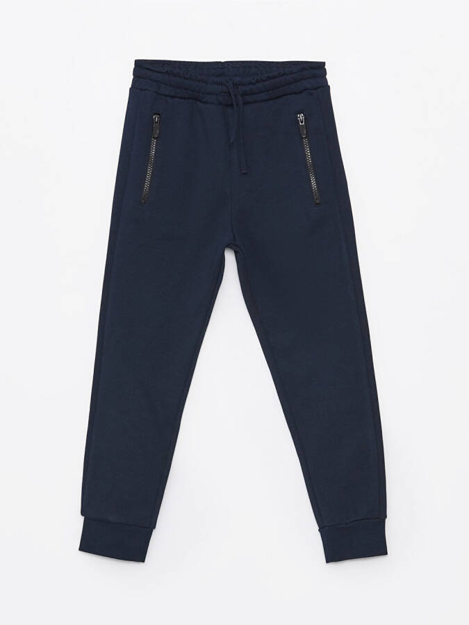 Basic Boys Jogger Sweatpants with Elastic Waistband - 1