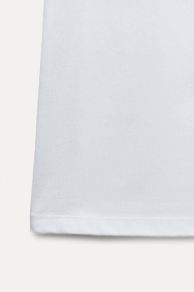 BASIC COTTON T-SHIRT - White - 21