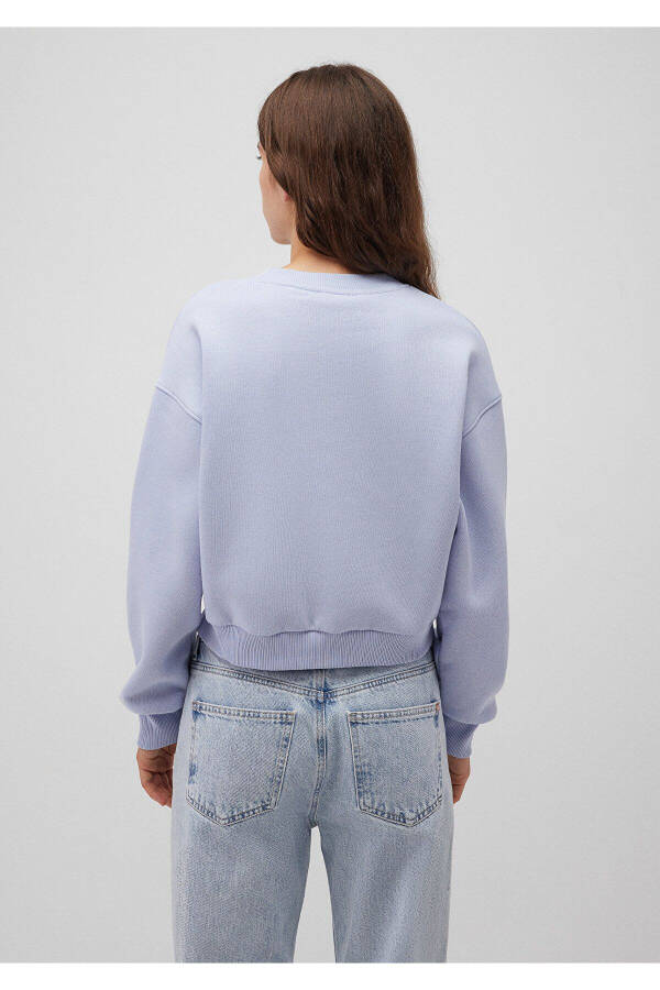 Basic Crop Sweatshirt 1611147-85385 - 22