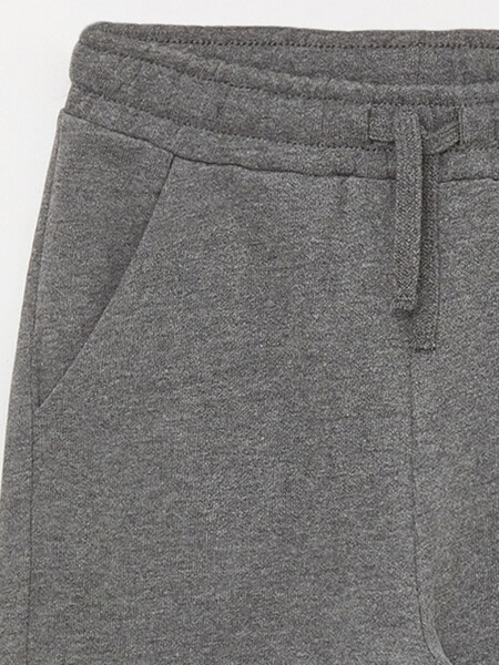 Basic Elastic Waistband Boys Jogger Sweatpants - 6