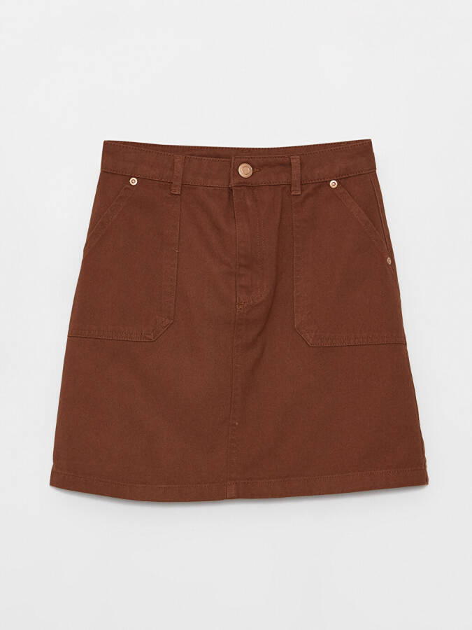 Basic Gabardine Girl's Skirt - 3