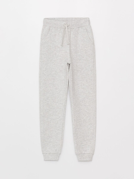 Basic Girls Jogger Sweatpants with Elastic Waistband - 8