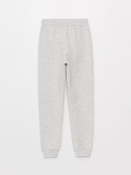 Basic Girls Jogger Sweatpants with Elastic Waistband - 2