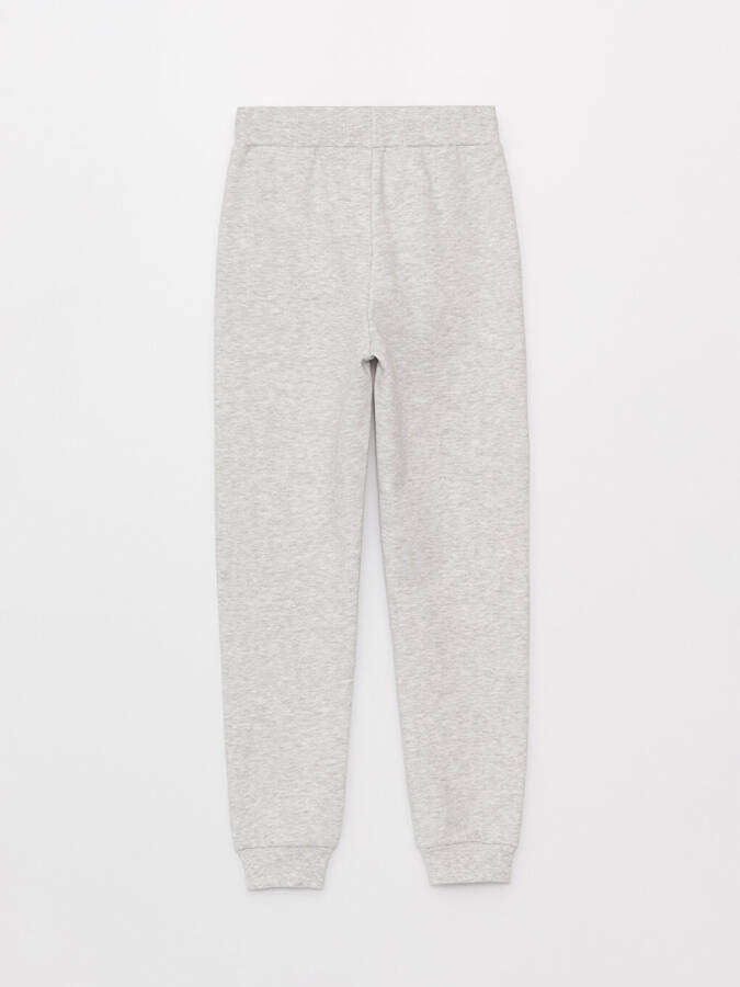 Basic Girls Jogger Sweatpants with Elastic Waistband - 2