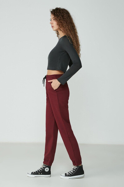 Basic Jogger Eşofman Altı 734 Bordo - 3