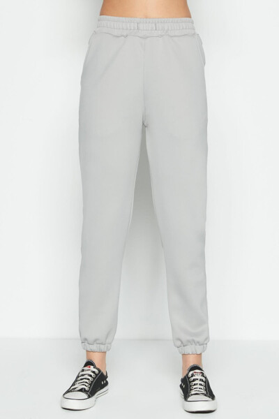 Basic Jogger Eşofman Altı 802 Gri - 5