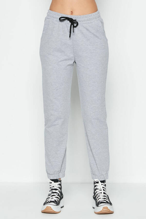 Basic Jogger Sweatpants 734 Grey - 4