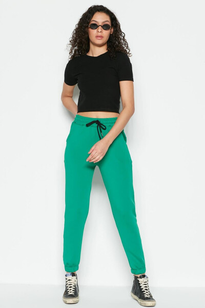 Basic Jogger Sweatpants 802 Green - 2