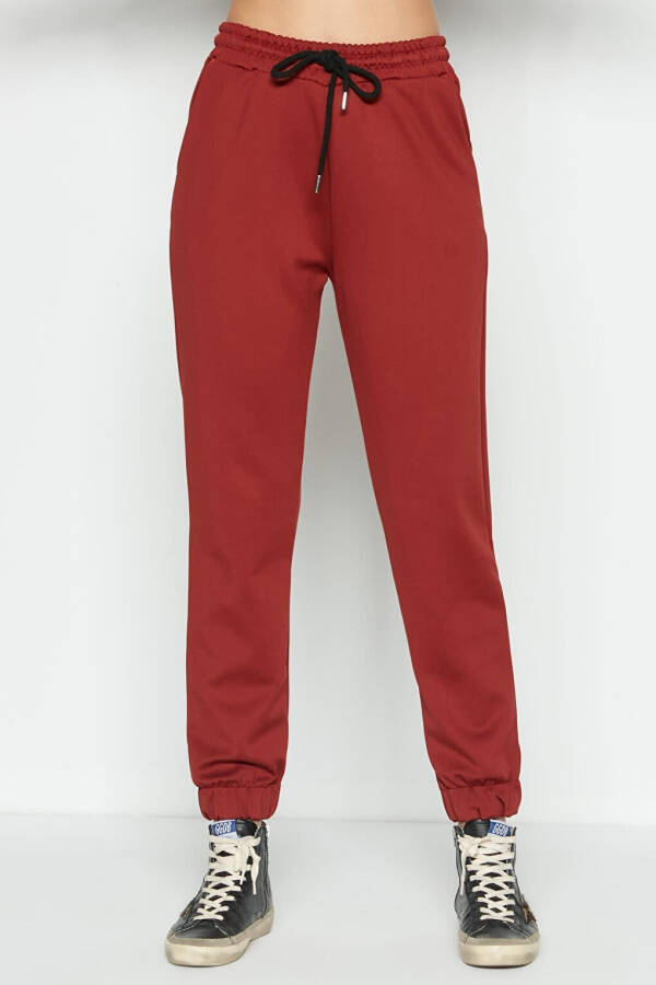 Basic Jogger Sweatpants 802 Terracotta - 4