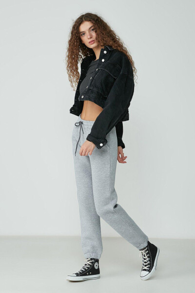 Basic Jogger Sweatpants 902 Gray - 2