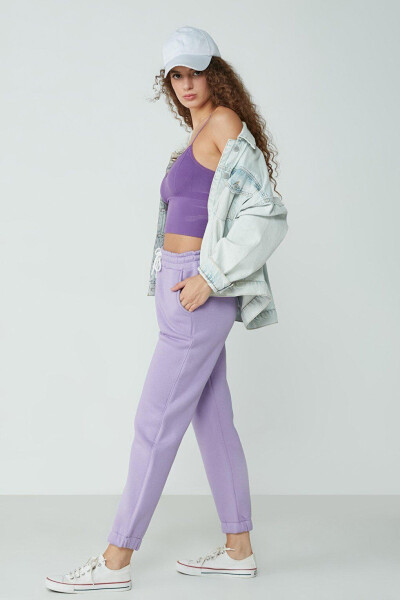 Basic Jogger Sweatpants 902 Lilac - 1