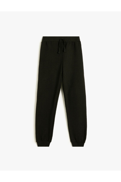 Basic Jogger Sweatpants with Elastic Waistband - 10