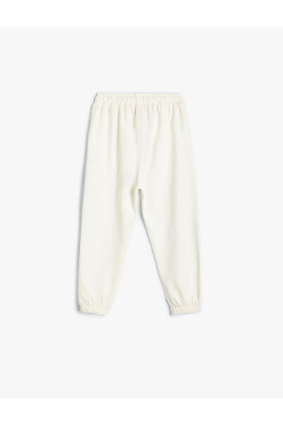 Basic Jogger Sweatpants with Elastic Waistband and Cotton - 8