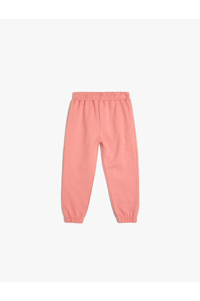 Basic Jogger Sweatpants with Elastic Waistband and Cotton - 13