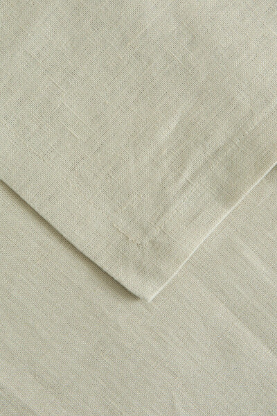 BASIC LINEN NAPKIN (SET OF 2) Light Beige White Blue Light Green - 4