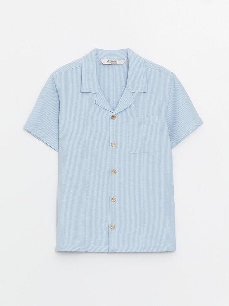 Basic Short Sleeve Boy's Shirt - 1