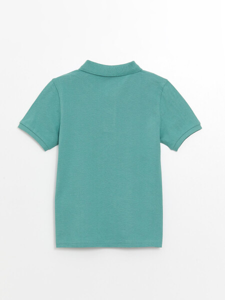 Basic Short Sleeve Polo Shirt for Boys - 2