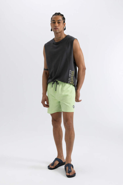 Basic Short Swim Shorts Mint - 2