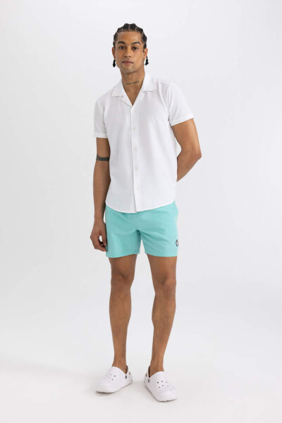 Basic Short Swim Shorts Mint - 1