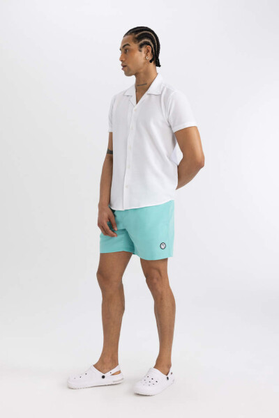 Basic Short Swim Shorts Mint - 2