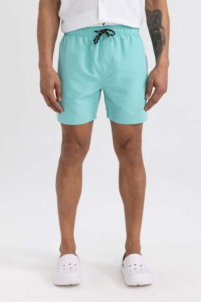 Basic Short Swim Shorts Mint - 4