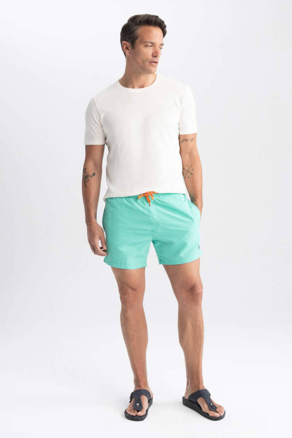 Basic Short Swim Shorts Mint - 8