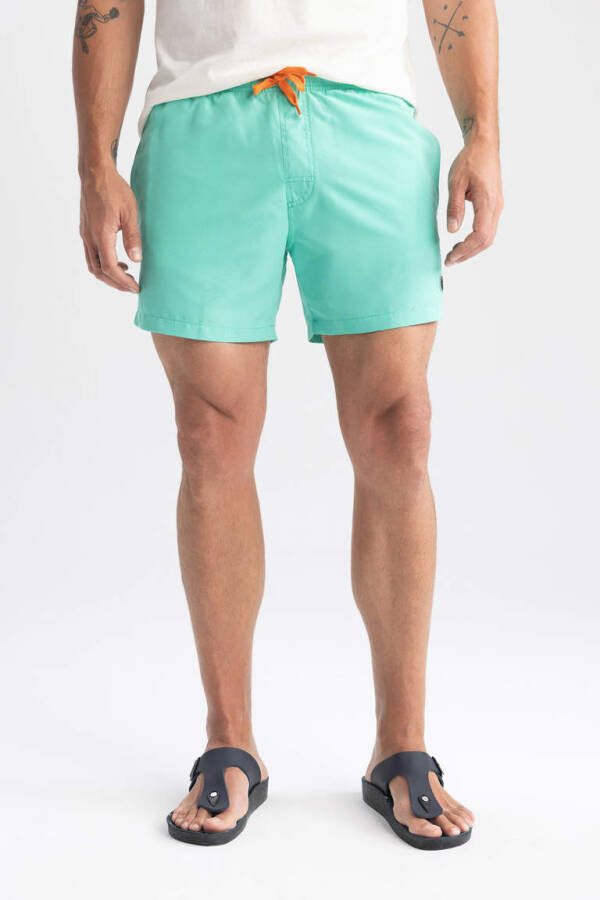 Basic Short Swim Shorts Mint - 12