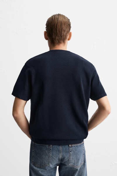 BASIC TRICO T-SHIRT NAVY - 6