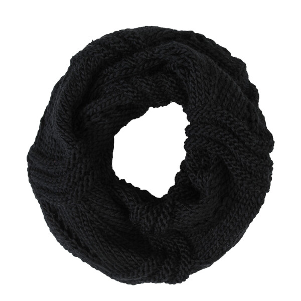 Basico Winter Infinity Scarf for women Warm Knitted Circle Loop Various Colors Neck Warmer - 4