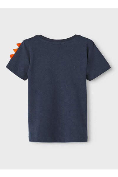 Baskılı Lacivert Bebek T-shirt 13215497 - 2