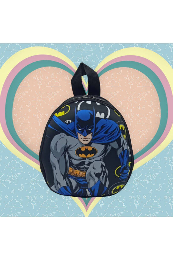 Batman Character 3-6 Years Old Kindergarten and Daily Backpack for Boys with EVA Fabric - 1