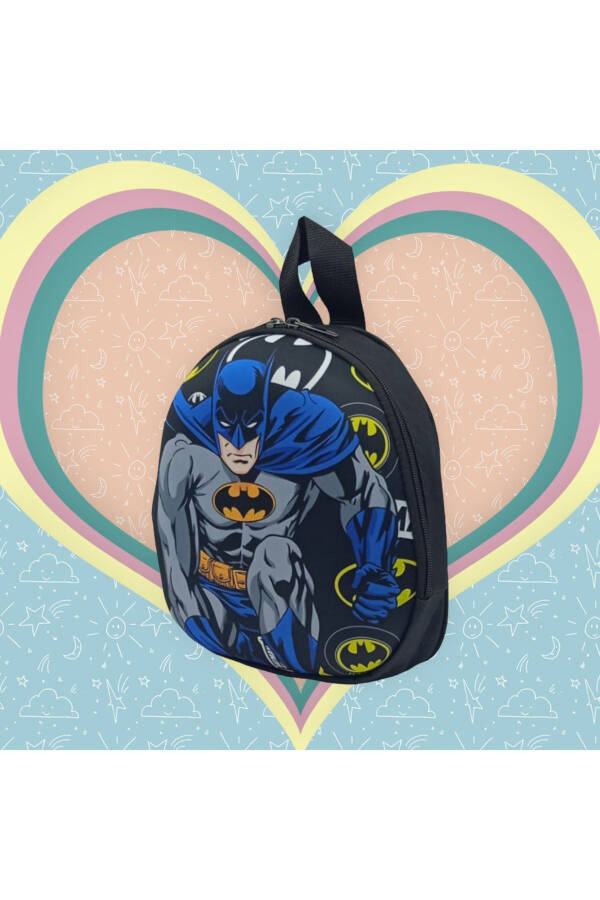 Batman Character 3-6 Years Old Kindergarten and Daily Backpack for Boys with EVA Fabric - 3