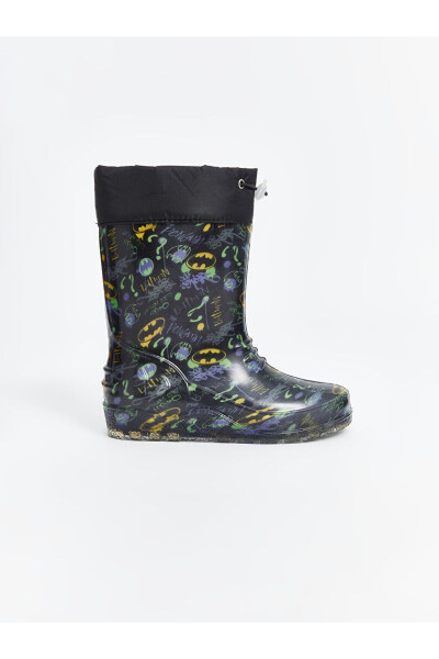 Batman printed boys' rain boots. - 5