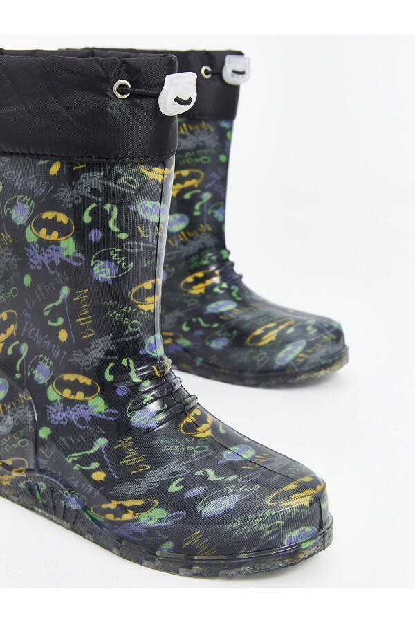 Batman printed boys' rain boots. - 3