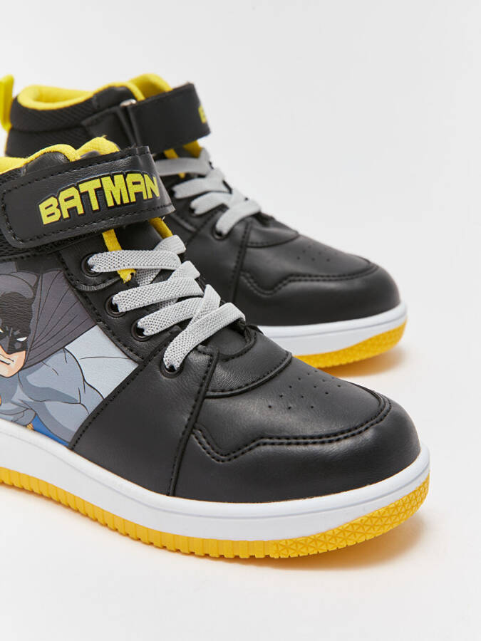 Batman Printed Lace-Up Boys' Sneakers - 3