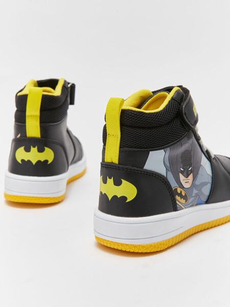 Batman Printed Lace-Up Boys' Sneakers - 5