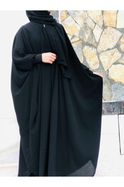 Batwing Abaya Black - 6