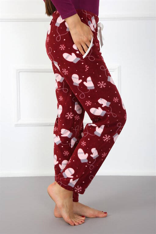 Bayan Welsoft Polar Tek Alt Pijama 210052 - 2