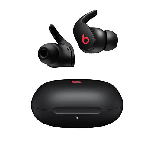 Beats Fit Pro - Gerçek Kablosuz Gürültü Önleyici Kulaklıklar - Apple H1 Kulaklık Çipi, Apple ve Android ile Uyumludur, Sınıf 1 Bluetooth, Dahili Mikrofon, 6 Saat Dinleme Süresi - Beats Siyah - 1