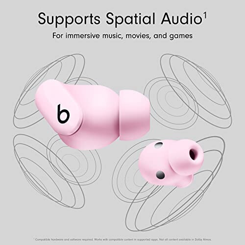 Beats Studio Buds - Quyosh Botqozi Pushti AppleCare+ bilan (2 yil) - 2