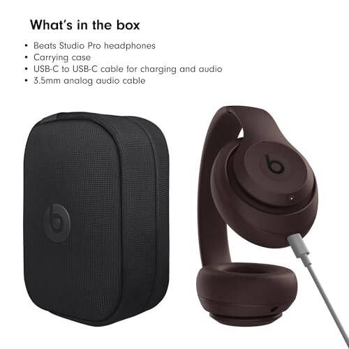 Beats Studio Pro with AppleCare+ for Headphones (2 Years) - Deep Brown - 5