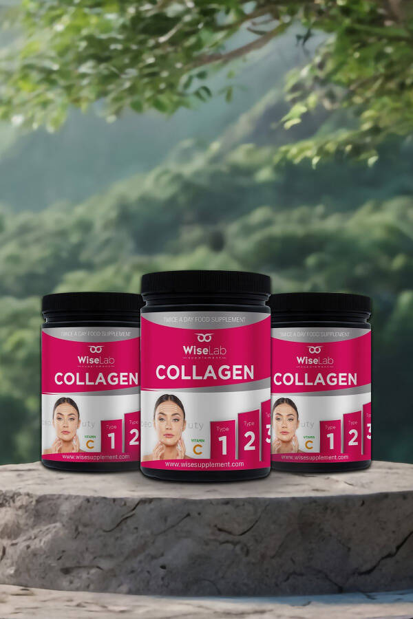 Beauty Collagen Powder 3 Types of Collagen Type 1, Type 2, Type 3 Vitamin C 300gr - 4