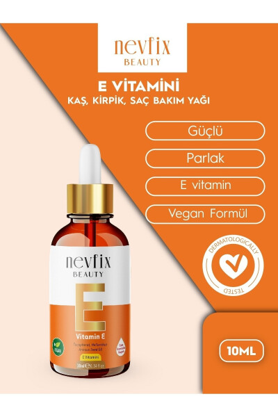 Beauty E Vitamini 10 ml Vegan Doğal Saf - 2