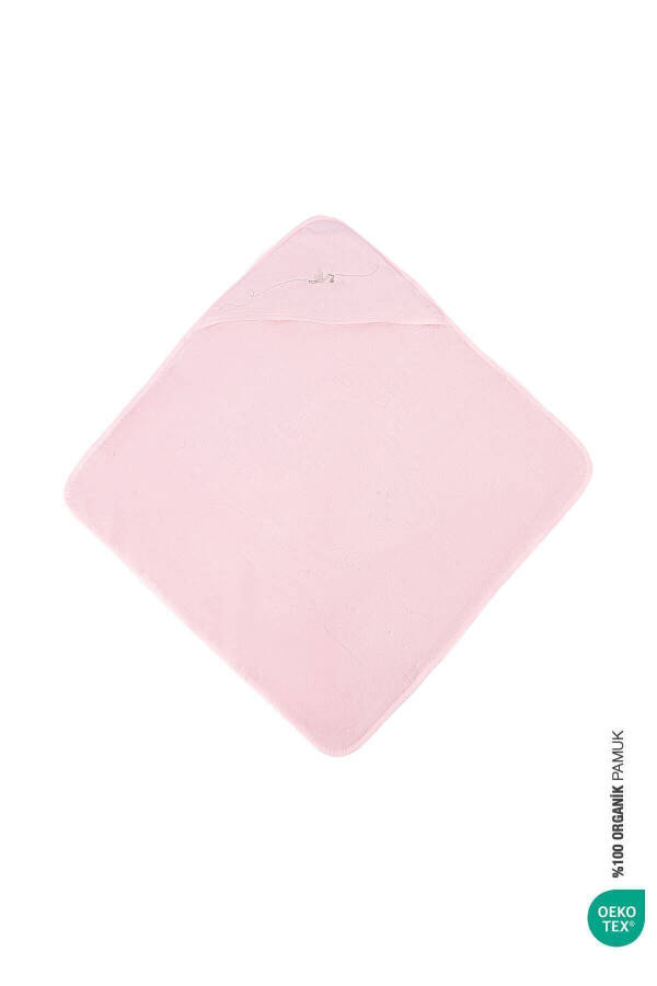 Bebe Marin Kundak Havlu Pembe 75x75 - 14