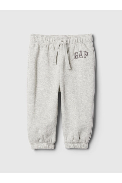 Bebek Gri Gap Logo Vintage Yumuşak Jogger Eşofman Altı - 1