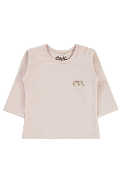 Bebek Sweatshirt (6-18 Ay) Pembe - 1