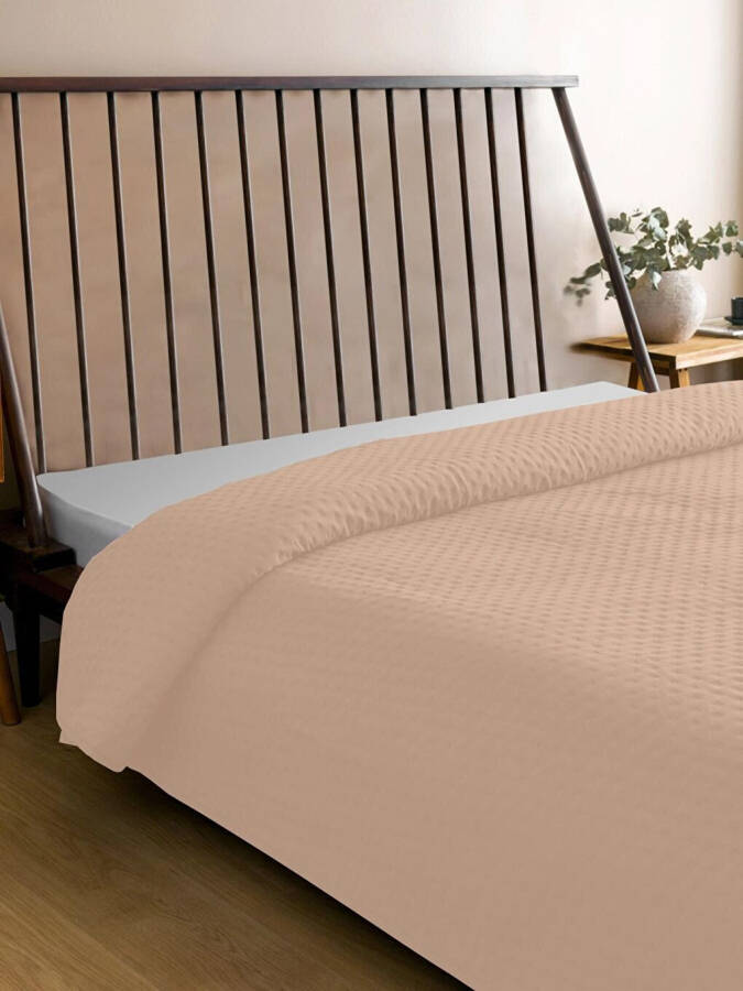 Bedspreado Yıkanmış Mikro Pudra Yatak Örtüsü Çift Kişilik 200x220 - 7