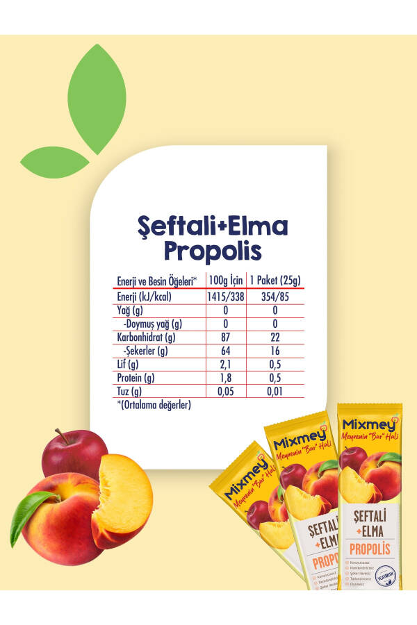 Bee Şeftali Propolis 25GR * 24 ADET - 5