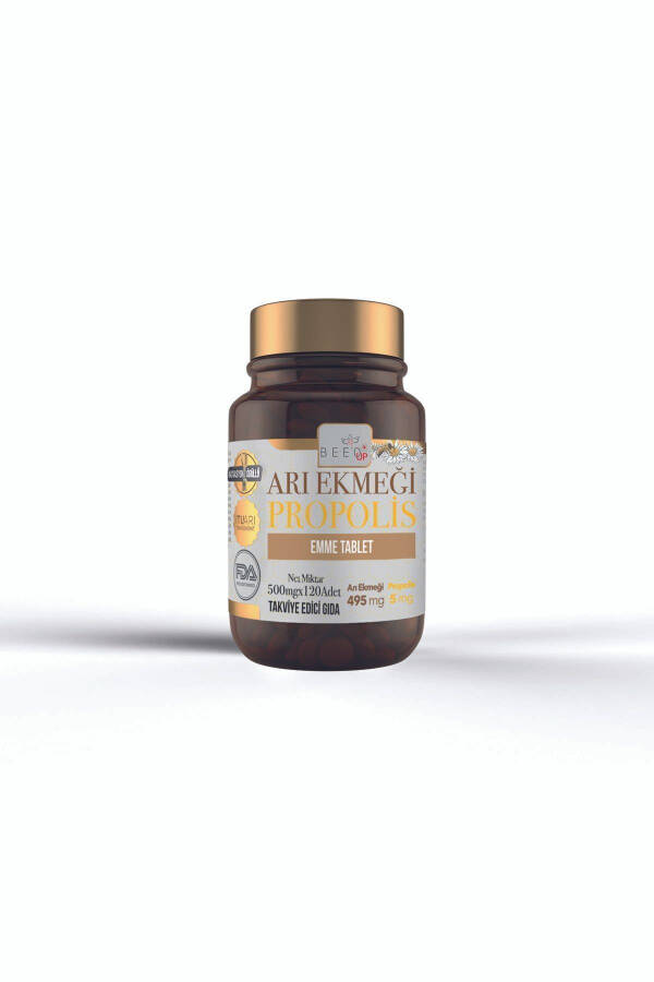 Bee'o Up Arı Ekmeği Propolis Emme Tableti 500mgx120 Adet - 3